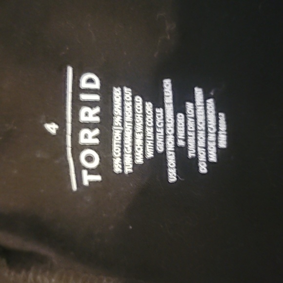 Torrid Rainbow Pride Bike Shorts - Picture 3 of 3